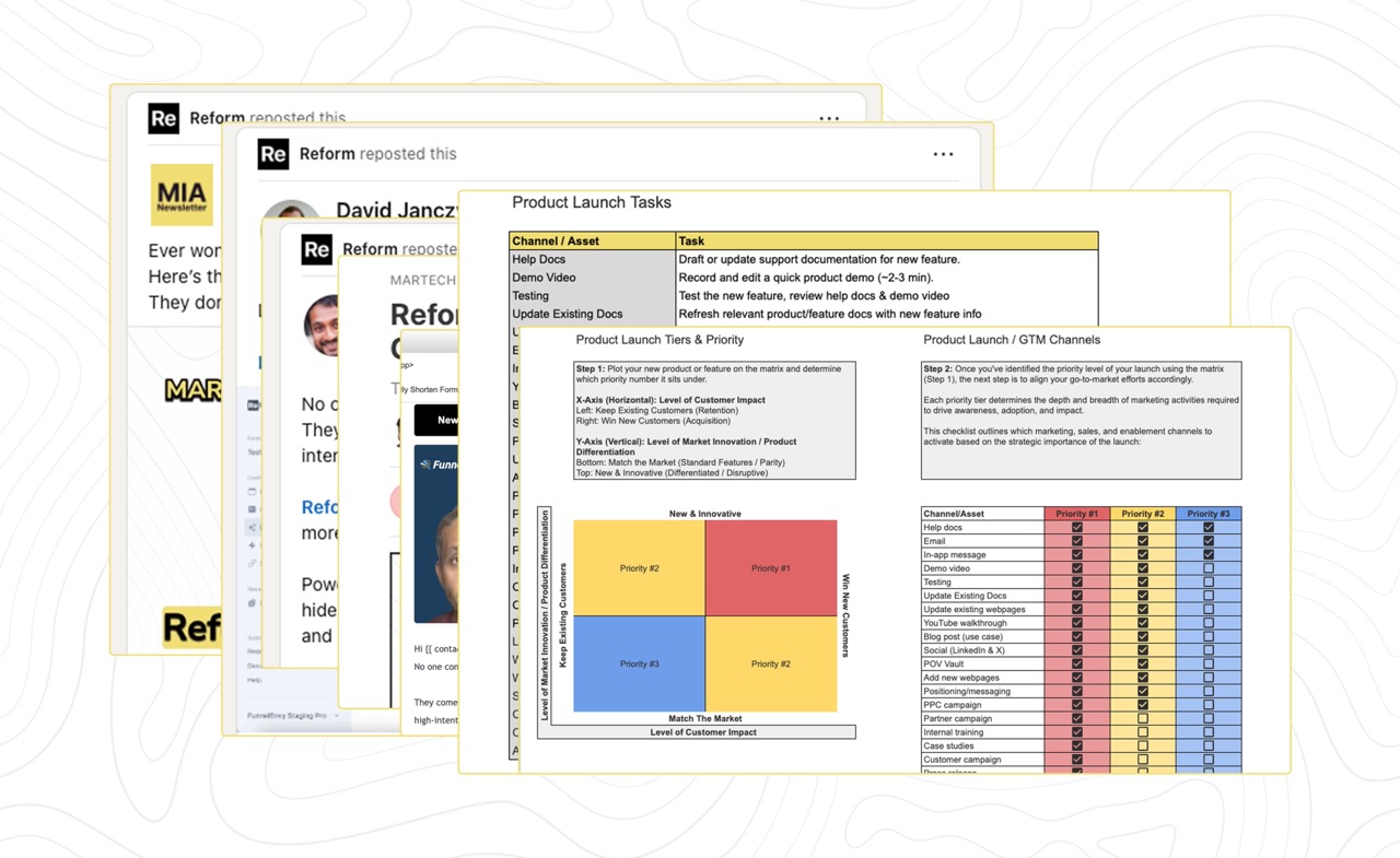 GTM and Product Launches service